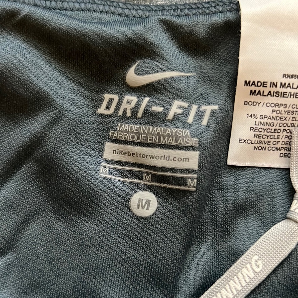 Nike - Women’s Running Shorts - Slate Blue & Grey - 2.5” Inseam - Picture 6 of 6